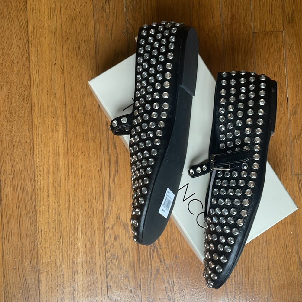 Tony Bianco Miami Flat in Black Nappa - Picture 3 of 6
